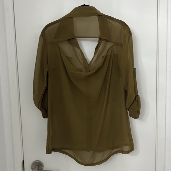 Cross studded button down - Picture 3 of 5